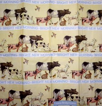 161 Cows - 3-ply - Ihr - Emma Bridgewater - Bright New Morning - Handkerchief